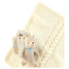 Leisure Arts Cabled Baby Blankets Crochet Book