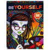 Leisure Arts Coloring Books Myka Jelina Be Yourself 32 Designs