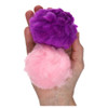 Essentials By Leisure Arts Pom Pom 3 inch Red 4pc