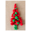 Essentials By Leisure Arts Pom Pom 3 inch Red 4pc