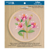 Leisure Arts Embroidery Kit 6 inch Lilies