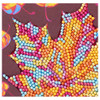 Diamond Art Kit Beginner 8x8 inch Large Leaf