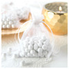 Organza Favor Bags 4 inch 360pc White