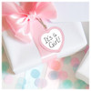 EBL Craft Frames Mini Heart Pastel Pink 50pc