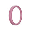 EBL Craft Frames 3.5 inch Round WoodGrain Pink 61pc