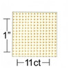Essentials By Leisure Arts Aida Cloth 11ct 30x36 inch Cream 3pc