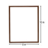 EBL Craft Frames 8 inch x 10 inch Brown 32pc