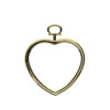 EBL Craft Frames Heart Gold 45pc