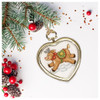 EBL Craft Frames Heart Gold 45pc