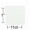 Essentials By Leisure Arts Aida Cloth 11ct 30x36 inch White 3pc