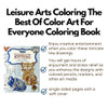 Leisure Arts Relaxing With Kittens Coloring Book