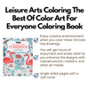 Leisure Arts Walking With Flamingos Coloring Book