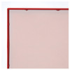 EBL Craft Frames 5 inch x7 inch Red 35pc