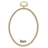 EBL Craft Frames Oval 3.5 inch x4.5 inch Ecru 44pc