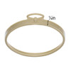 EBL Craft Frames Oval 3.5 inch x4.5 inch Ecru 44pc