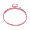 EBL Craft Frames Round 3.75 inch Pink 44pc