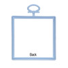 EBL Craft Frames Square 2.5 inch Pastel Blue 50pc