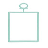 EBL Craft Frames Square 2.5 inch Pastel Green 50pc