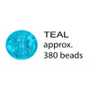 Essentials By Leisure Arts Bundle Hydrated Water Beads Jar 8pc Teal