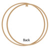 EBL Craft Framing Hoop Round 7 inch Ecru 20pc