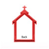 EBL Craft Frames Church Red 40pc