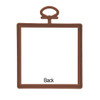 EBL Craft Frames Square 2.5 inch Brown 50pc
