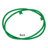 EBL Craft Framing Hoop Oval 4.5x 5.5 inch Oval Kelly Green 44pc