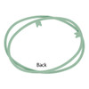 EBL Craft Framing Hoop Oval 4.5x 5.5 inch Oval Sage Green 44pc