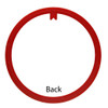 EBL Craft Framing Hoop Round 5 inch Red 46pc