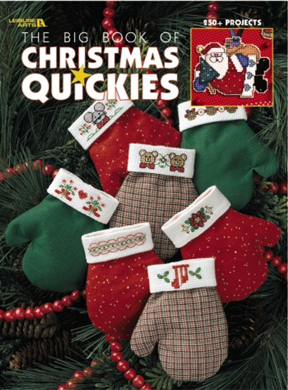 Leisure Arts Festive Christmas Stockings Cross Stitch Book