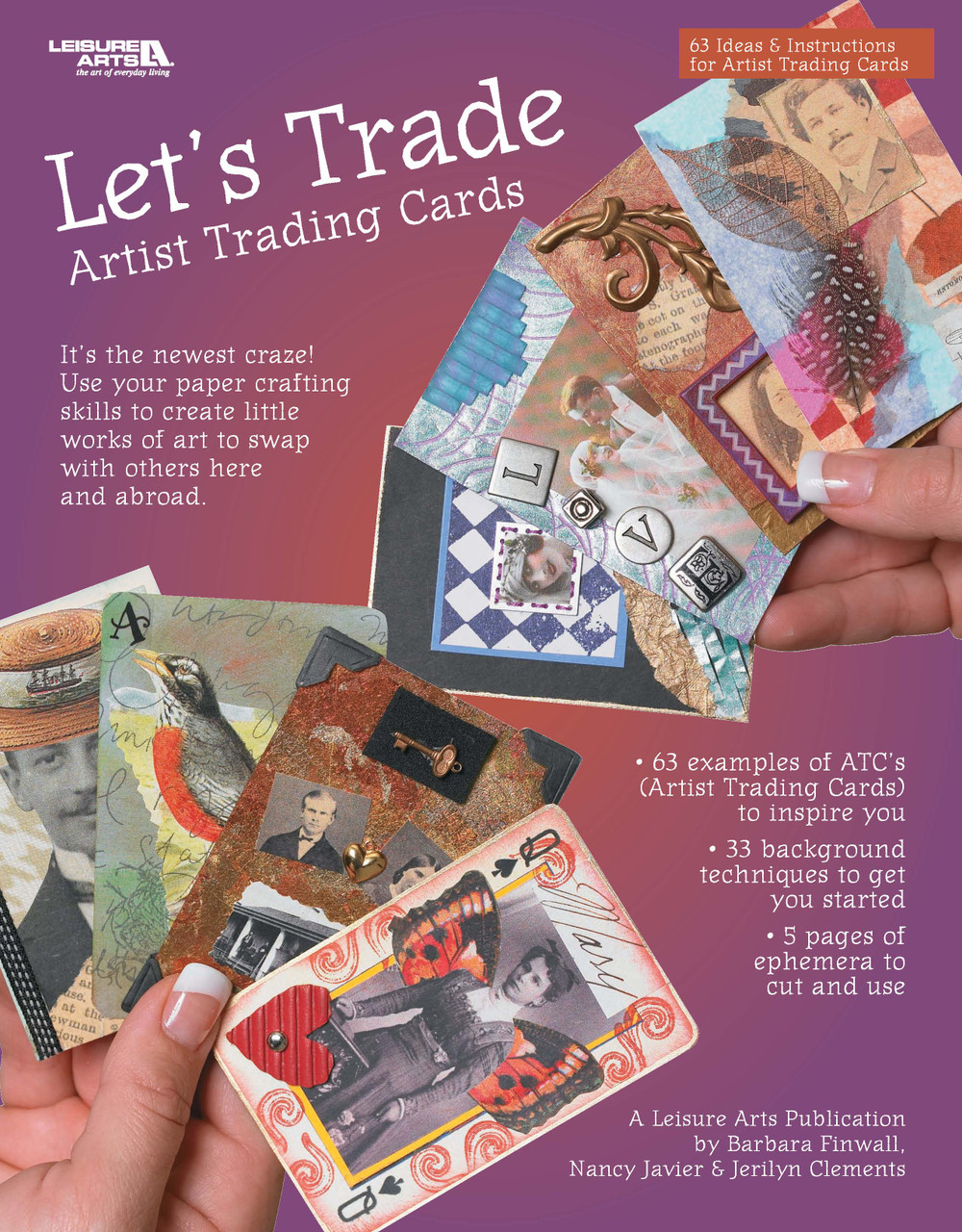 Designs and Patterns ATC Package / Artist Trading Card Backgrounds