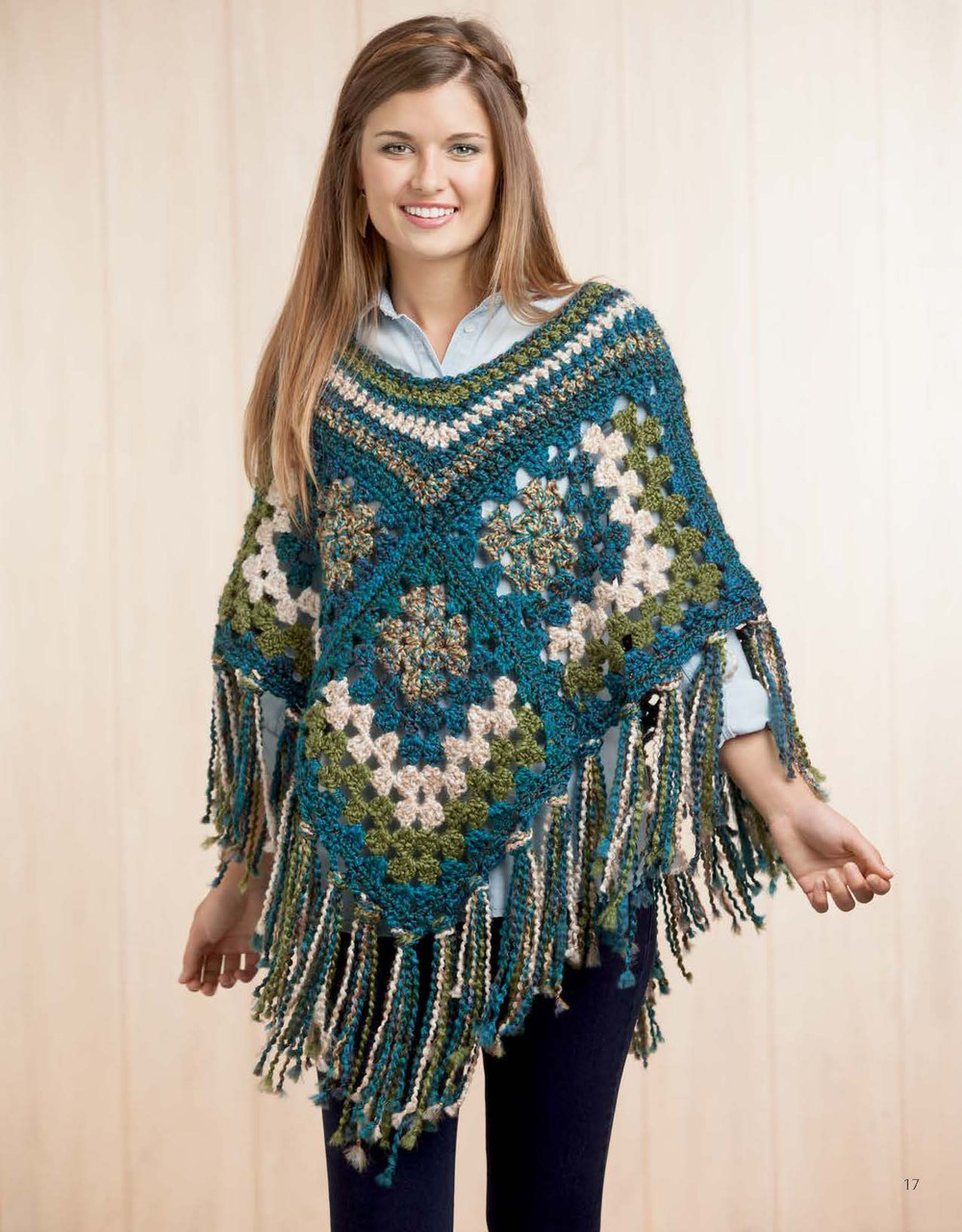 eBook Boho Chic Crochet Ponchos