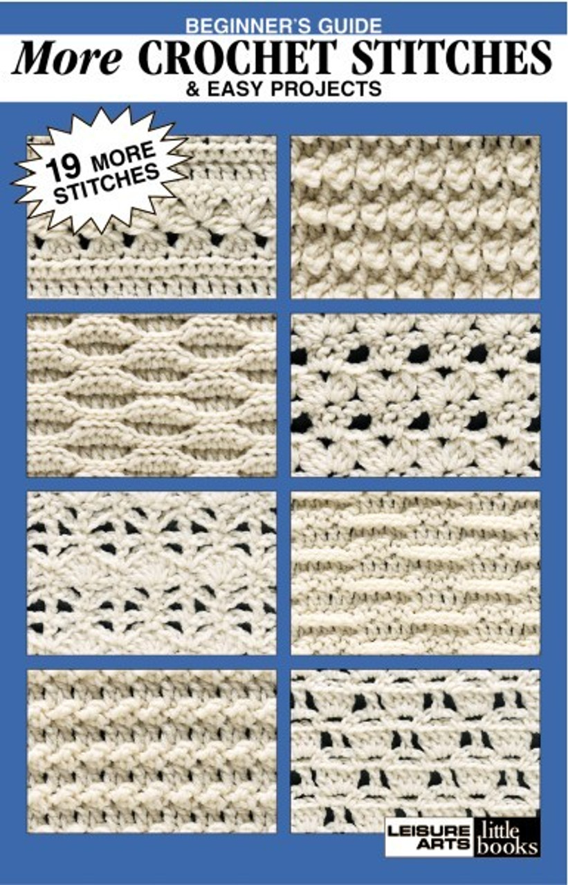 Leisure Arts Crochet Stitch Guide Book