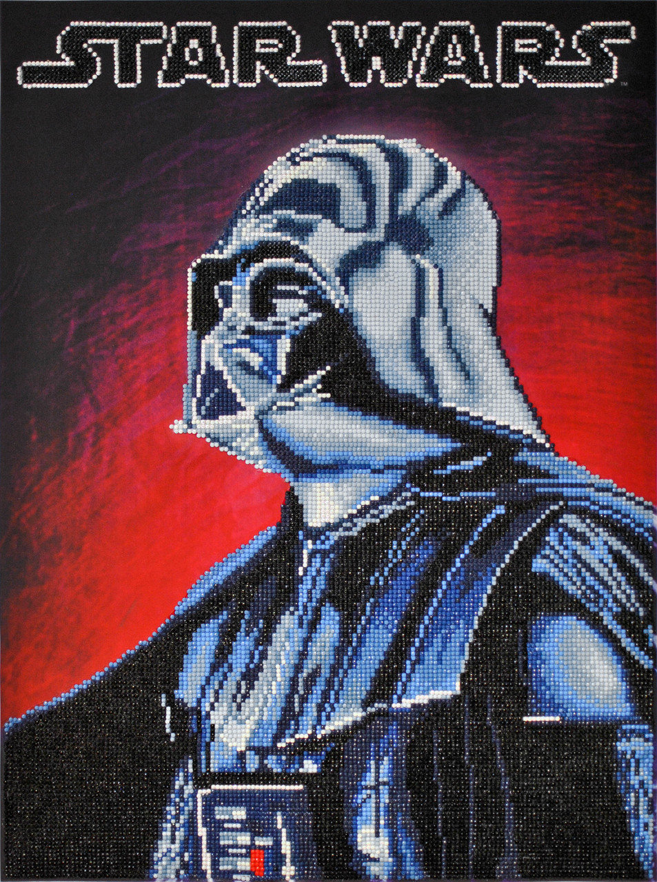 Darth Vader BLACK CANVAS Painting Kit