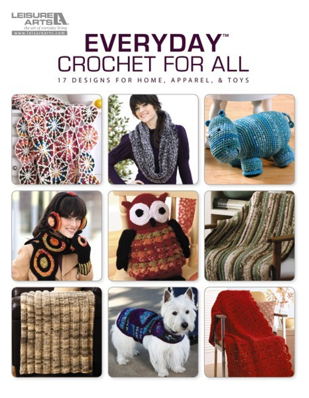 Leisure Arts Crochet Made Easy Crochet Book