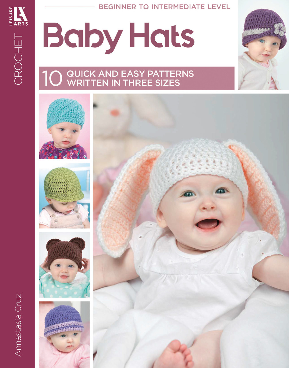 Crochet Hat Pattern Ebook Comes With so Many Sizes From Newborn