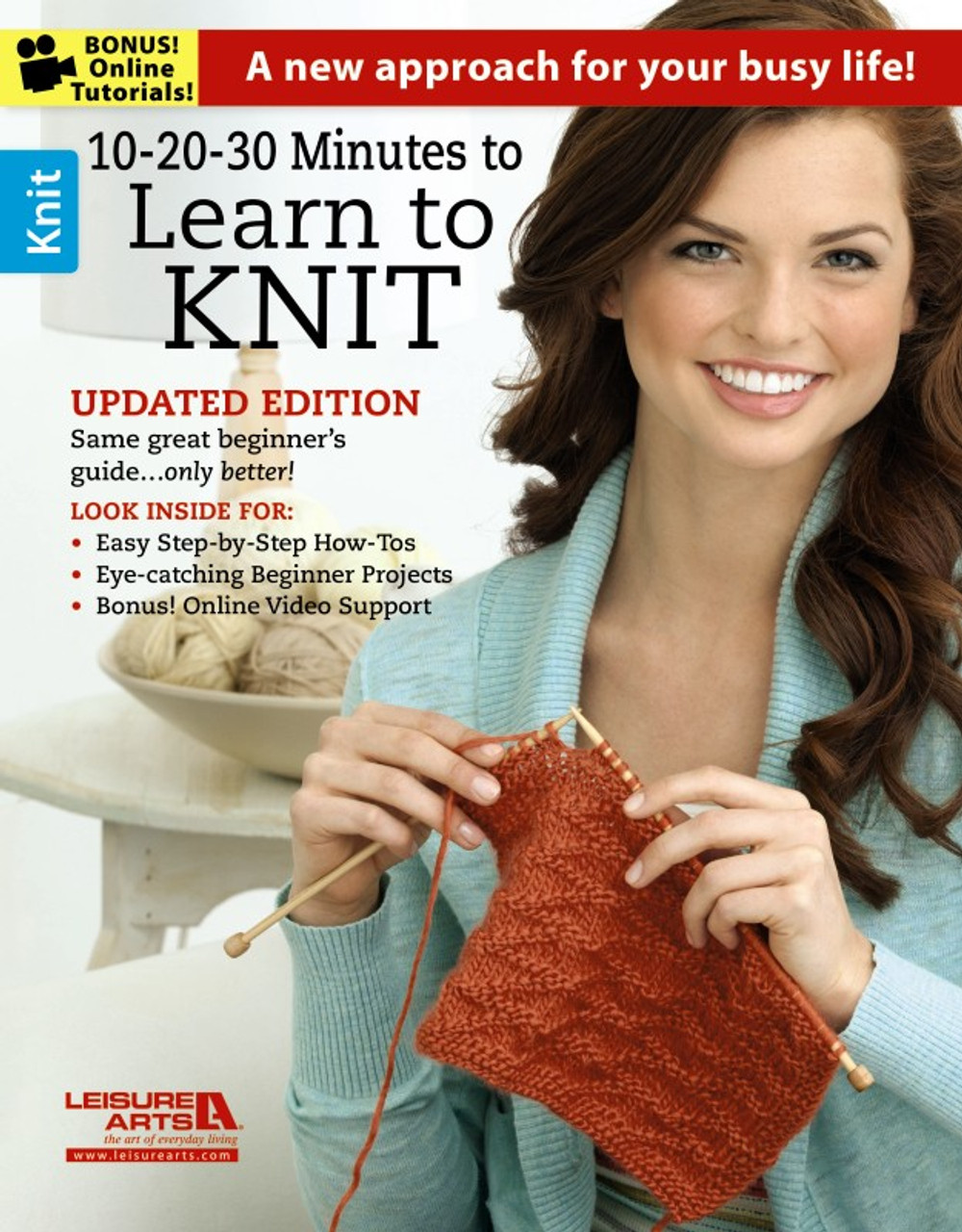 10-20-30 Minutes To Learn To Knit Book