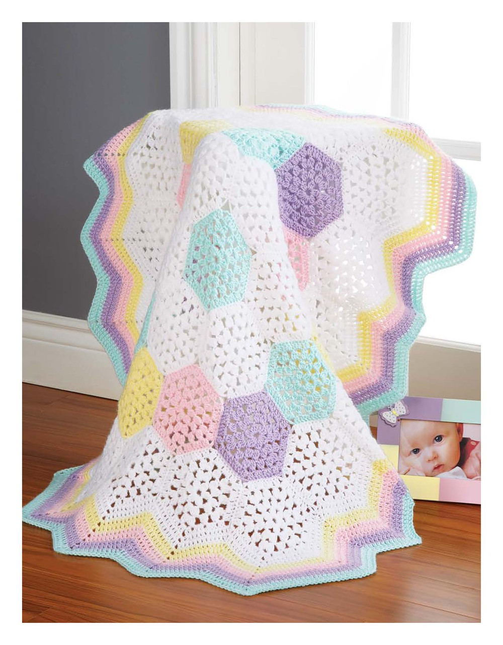 Sweet Baby Blankets Crochet Book