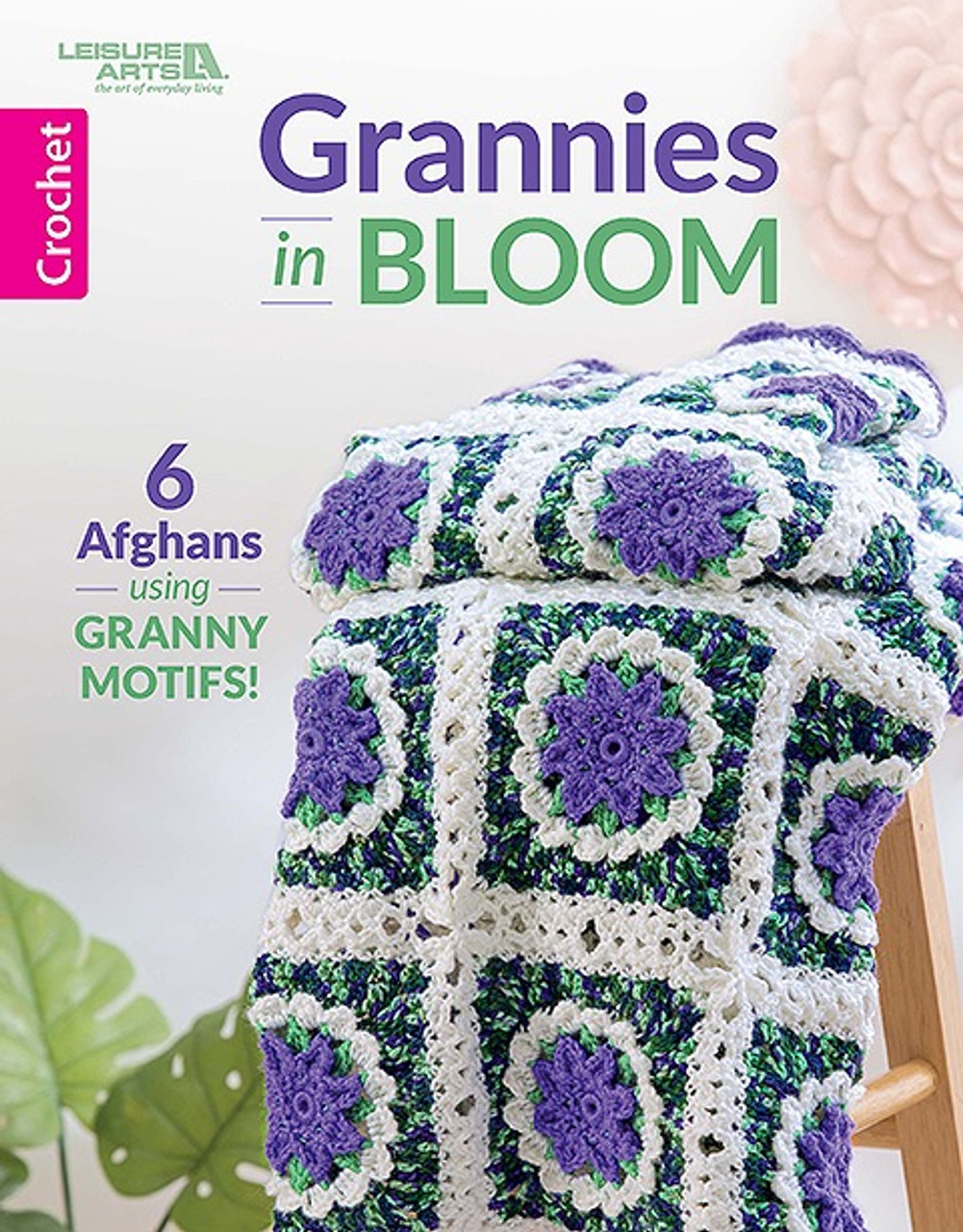 Leisure Arts 99 Granny Squares Crochet Book