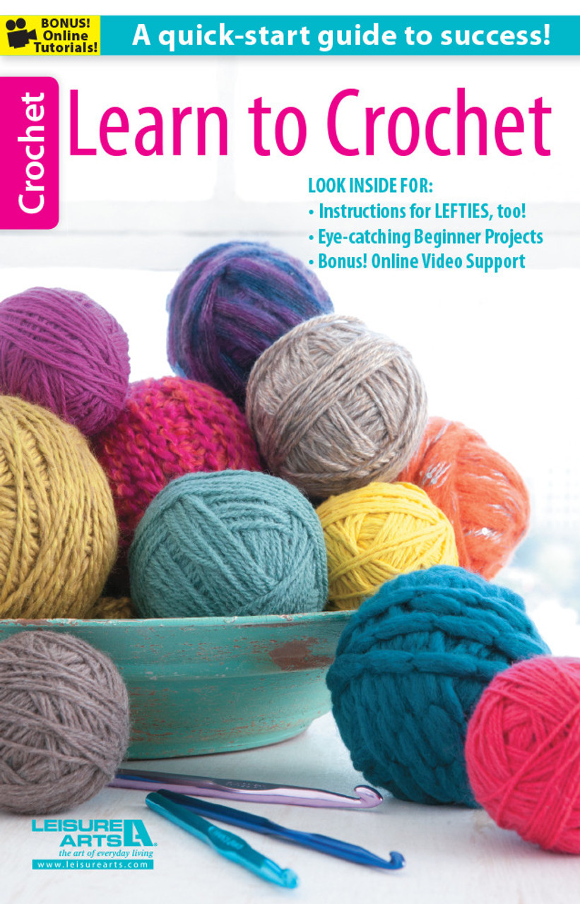 Leisure Arts Learn to Crochet