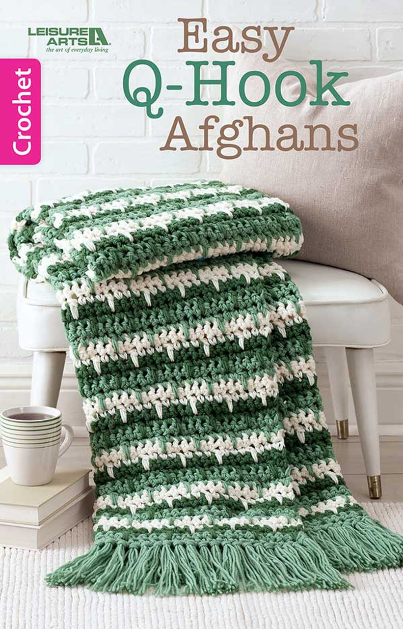 Q-hook Afghans: Leisure Arts [Book]