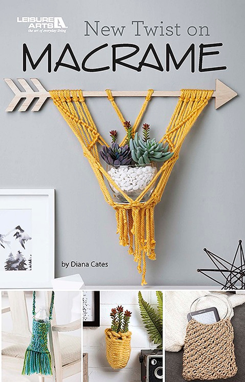DIY Macrame Book - Hang It Up