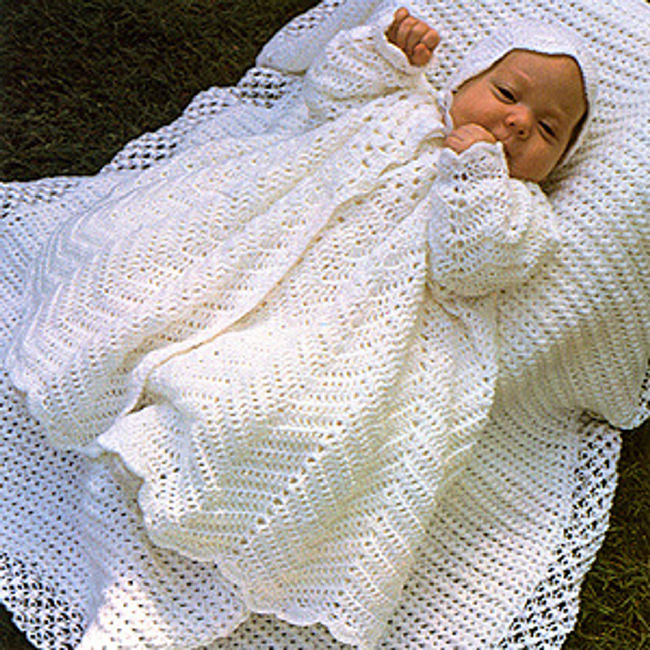 Vintage Crochet Pattern PDF Baby Christening Dress and Short Summer Dress  Baptism Gown Lace Heirloom - Etsy