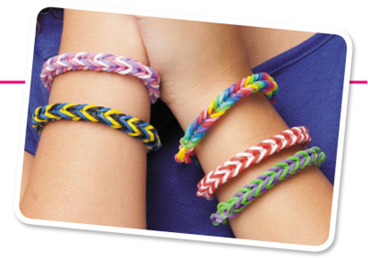 ePattern Fishtail Rubber Band Bracelet