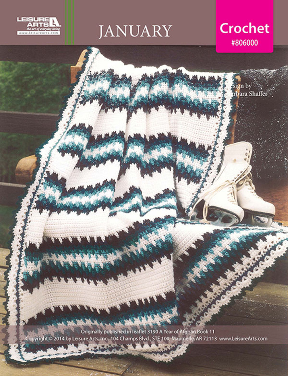 Leisure Arts Crochet Pattern, Book