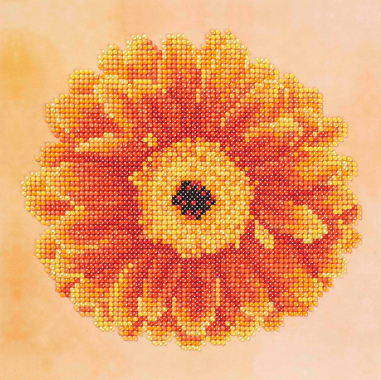 Diamond Art Kit 8x 8 Beginner Sunflower