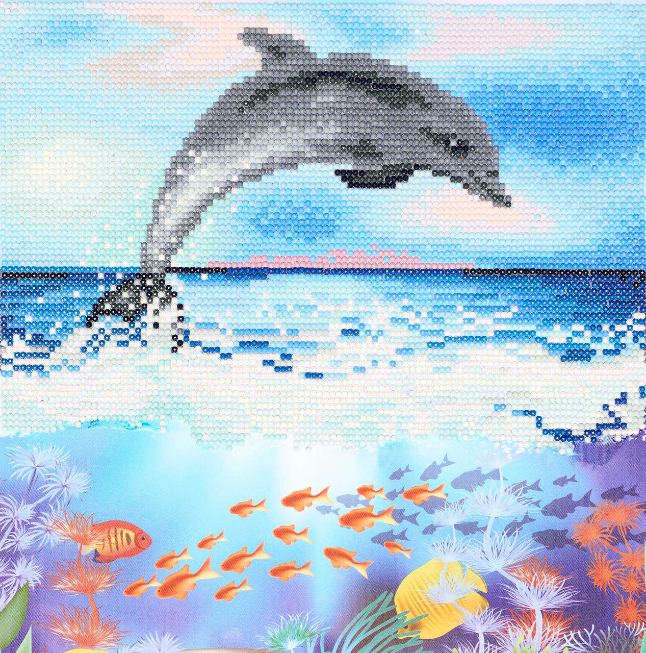 Diamond Art Diamond Dotz Dolphin – Kreative Kreations