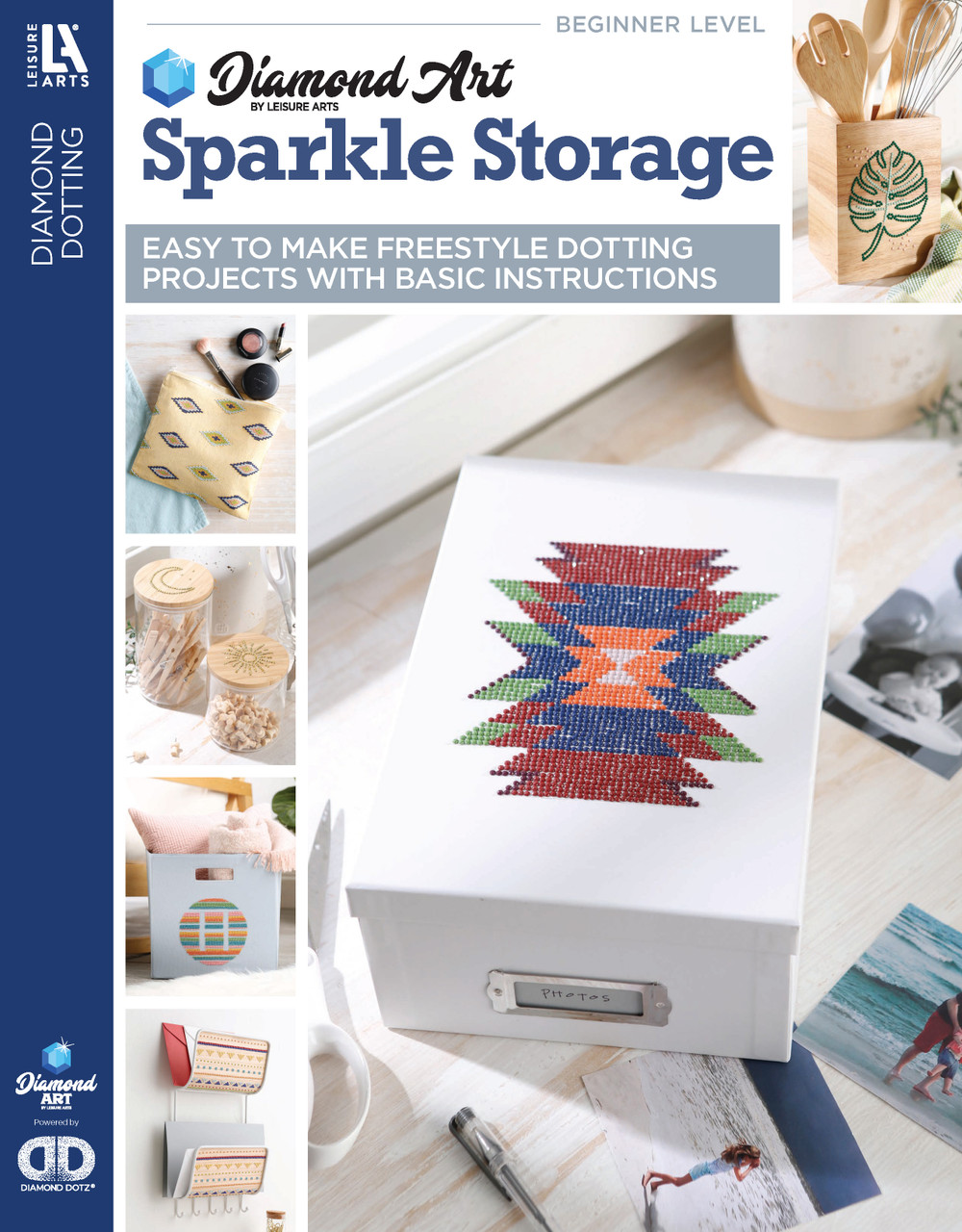 Diamond Art Sparkle Storage Book