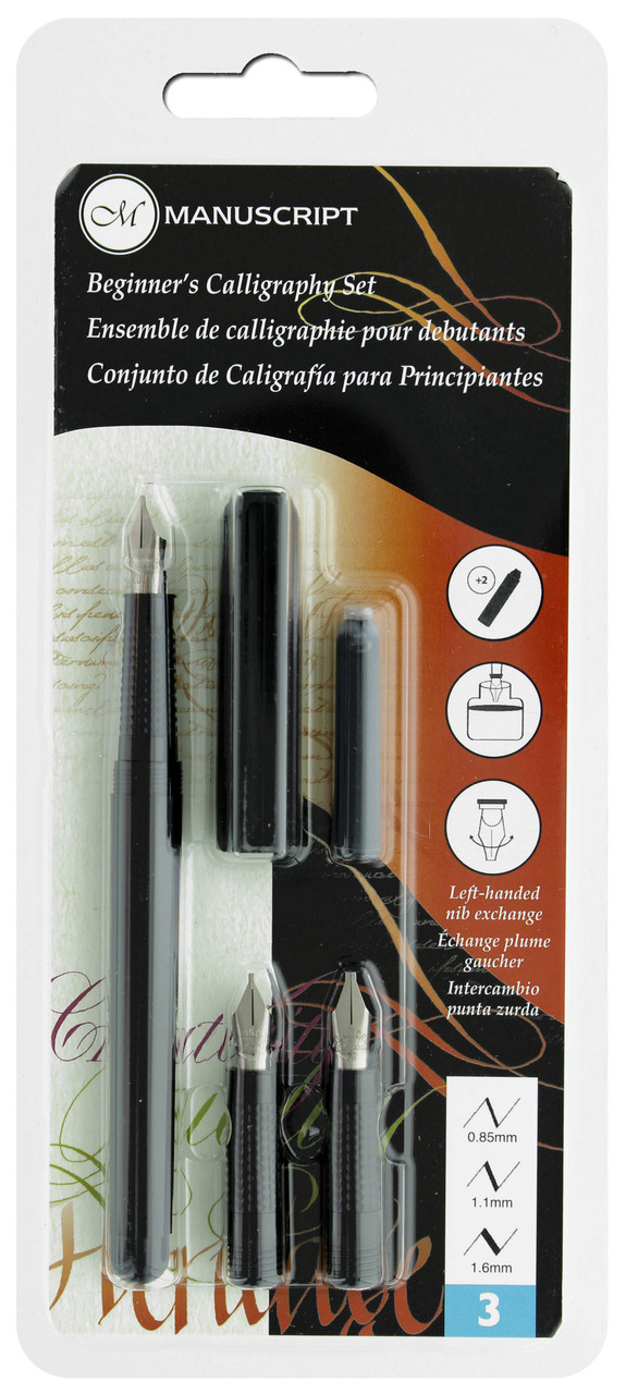 Manuscript - 3-Nib Calligraphy Set