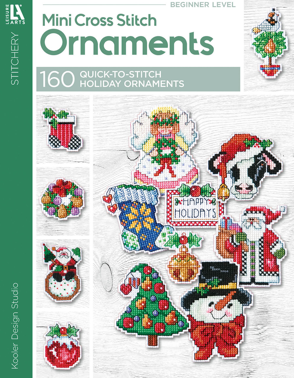 eBook Leisure Arts Mini Cross Stitch Ornaments